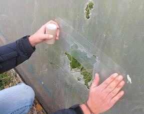 Durable 6 Mil UV Stabilized Greenhouse Repair Tape for Rips and Tears product image - Finetouch